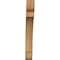 Ekena Millwork 4"W x 26"D x 32"H Olympic Rough Sawn Knee Brace, Western Red Cedar BRC04X26X32OLY00RWR - alternate 2